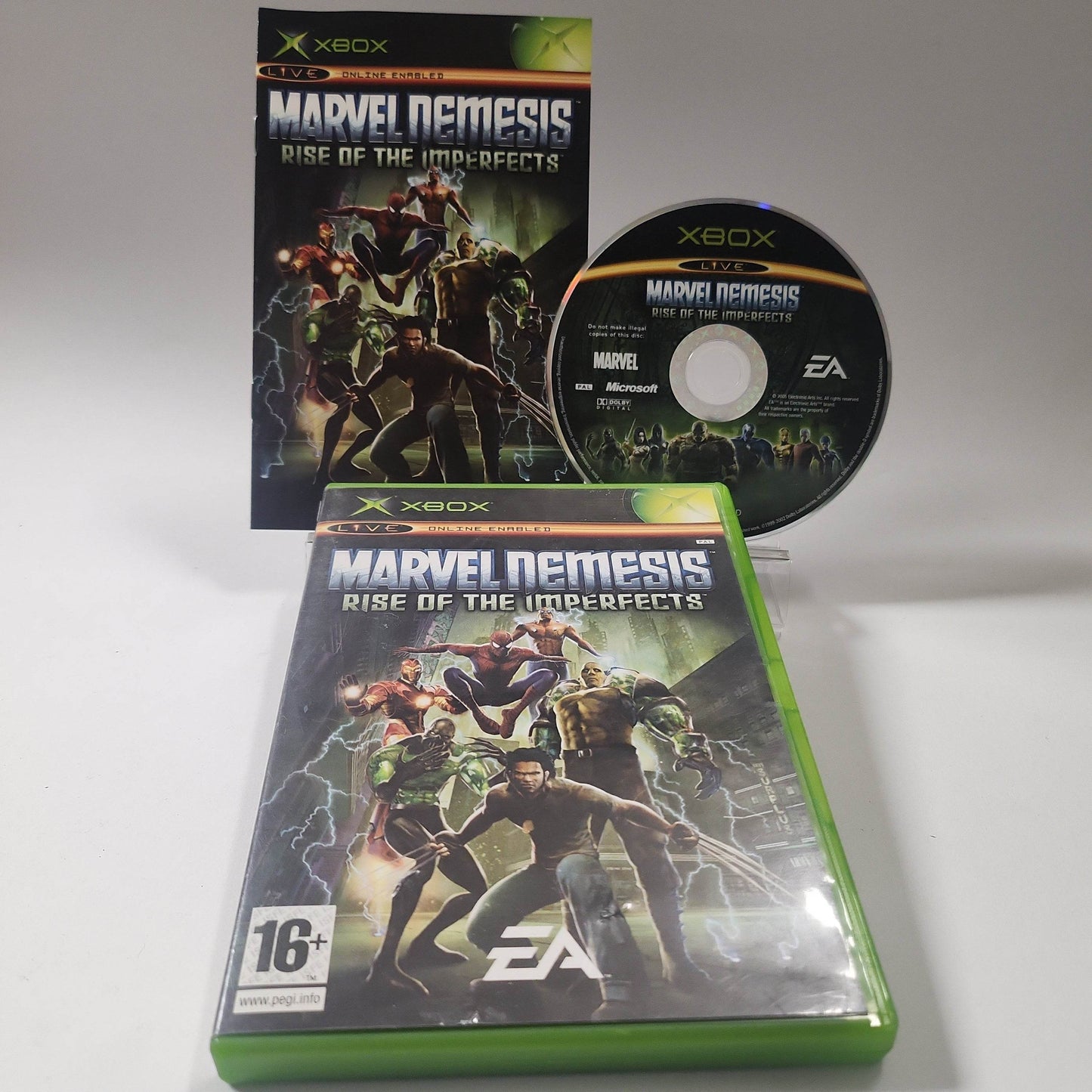 Marvel Nemesis Rise of the Imperfects Xbox Original - Feniks Gameshop