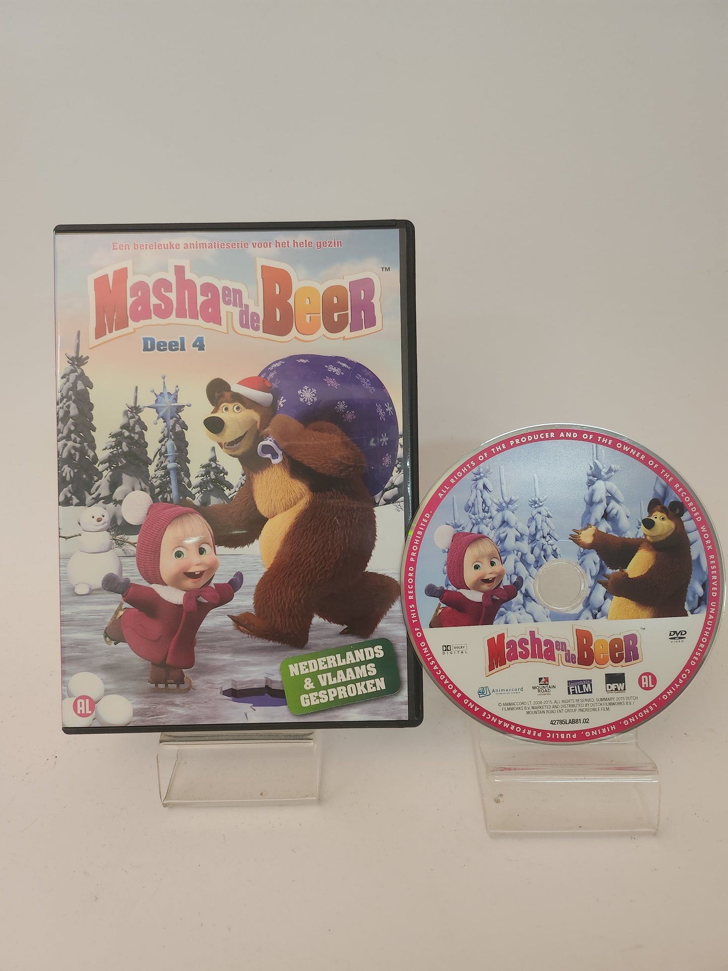 Masha en de Beer DVD Kids - Dvd Volwassenen