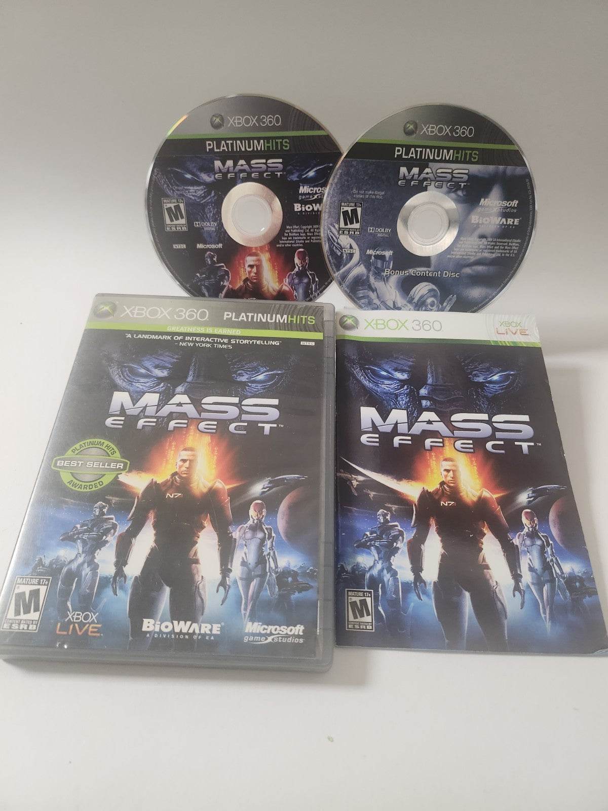 Mass Effect Platinum American Edition Xbox 360 - Feniks Gameshop