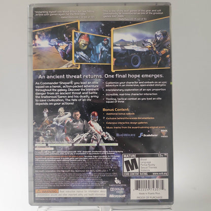 Mass Effect Platinum American Edition Xbox 360 - Feniks Gameshop