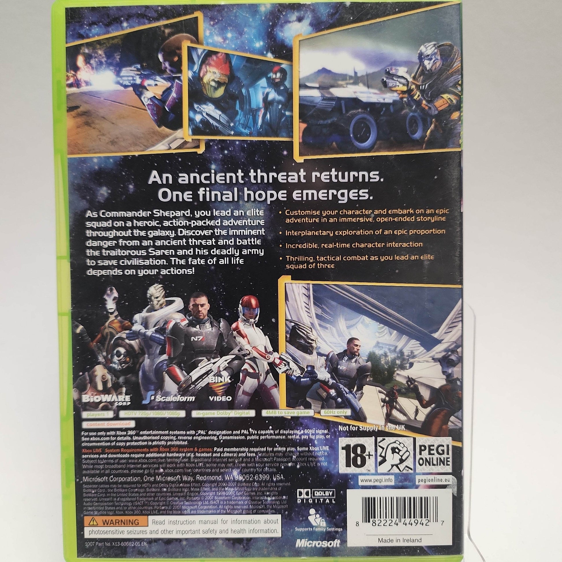 Mass Effect Xbox 360 - Feniks Gameshop