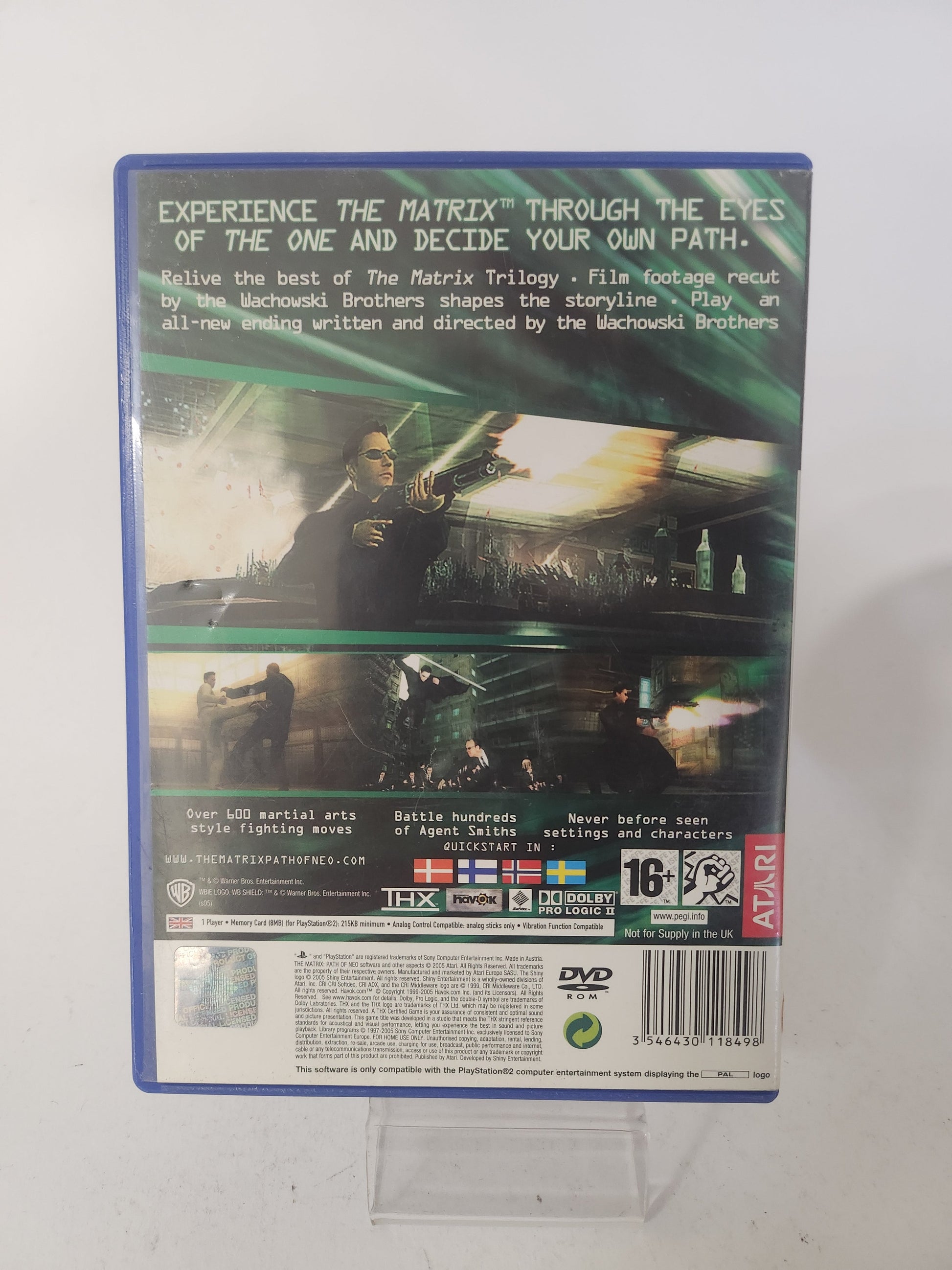 Matrix Path of Neo (No Book) PlayStation 2 - Playstation 2 Games