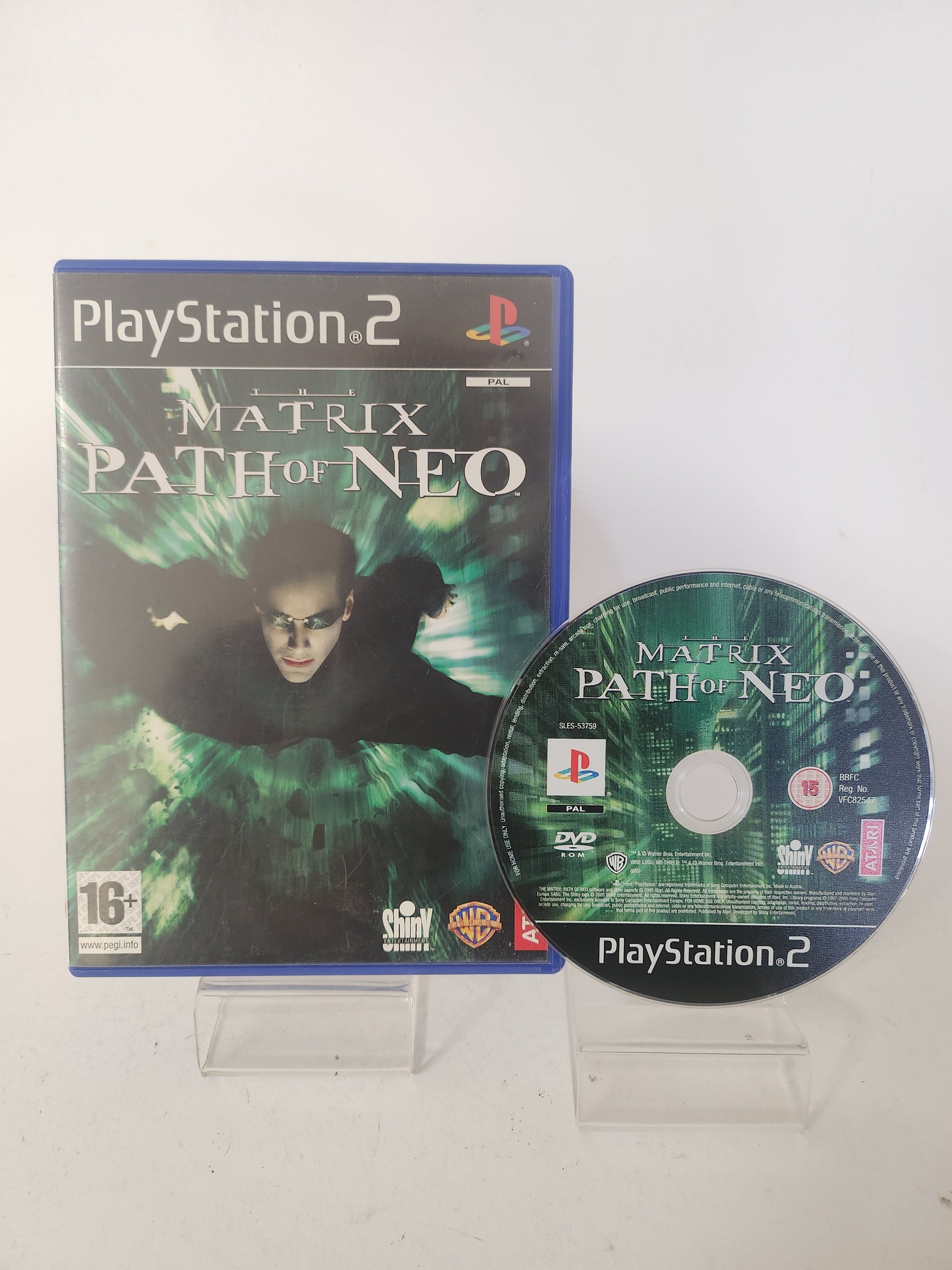 Matrix Path of Neo (No Book) PlayStation 2 - Playstation 2 Games