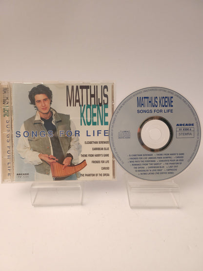 Matthijs Koene: Songs for Life CD - Cd