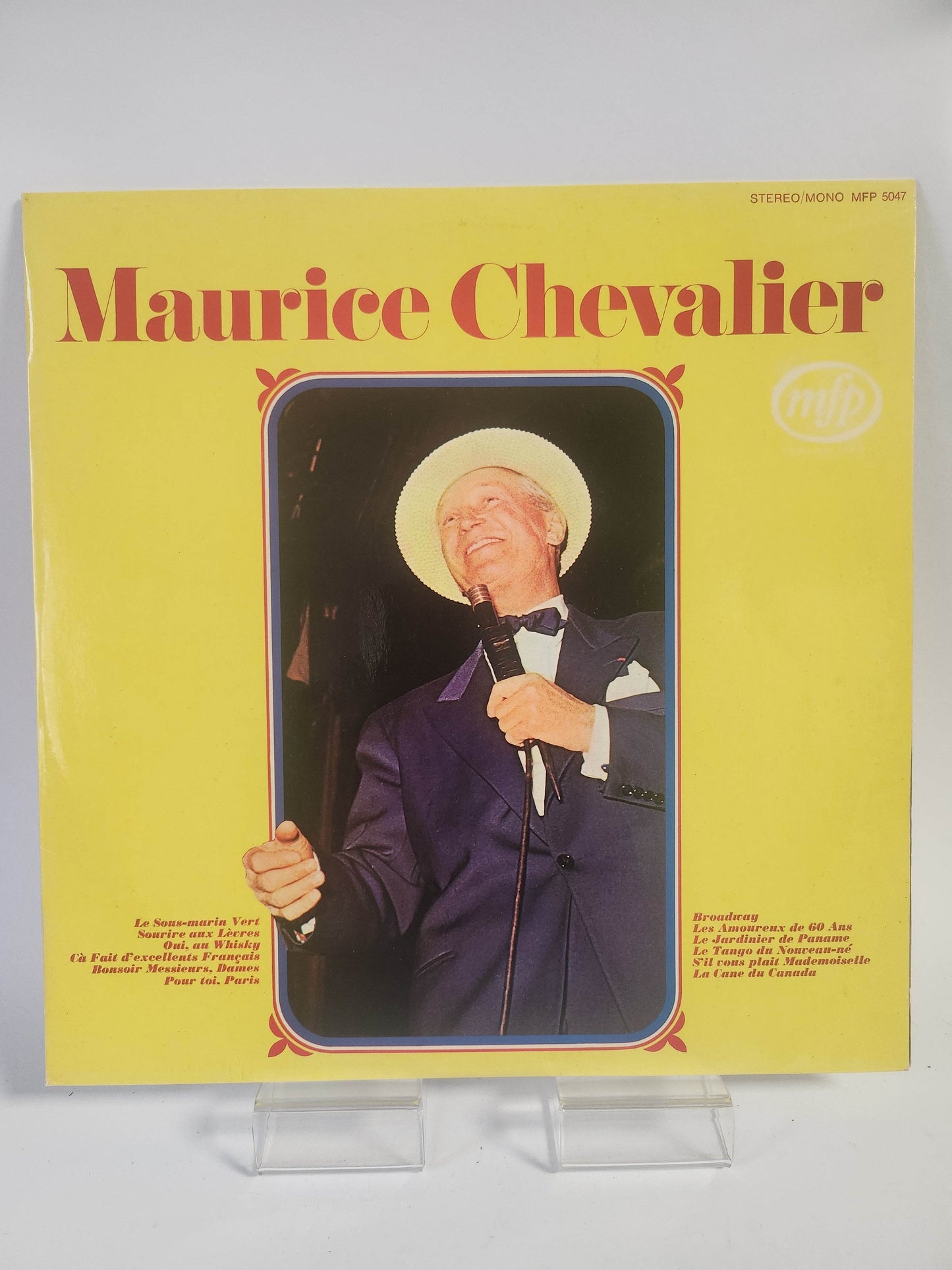 Maurice Chevalier LP Vinyl - Feniks Gameshop