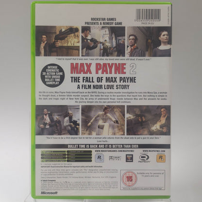 Max Payne 2 the Fall of Max Payne Xbox Original - Feniks Gameshop