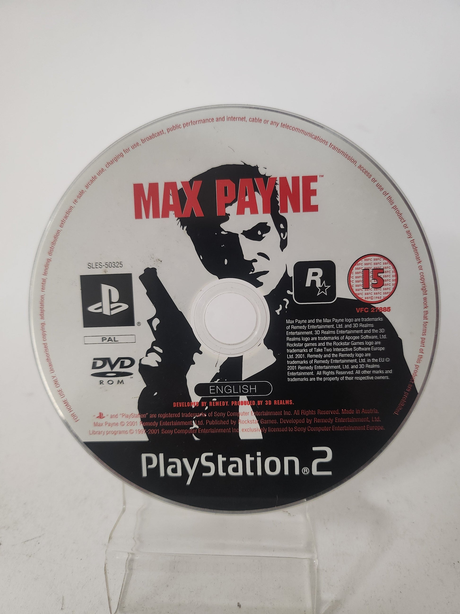 Max Payne (Disc Only) PlayStation 2 - Playstation 2 Games