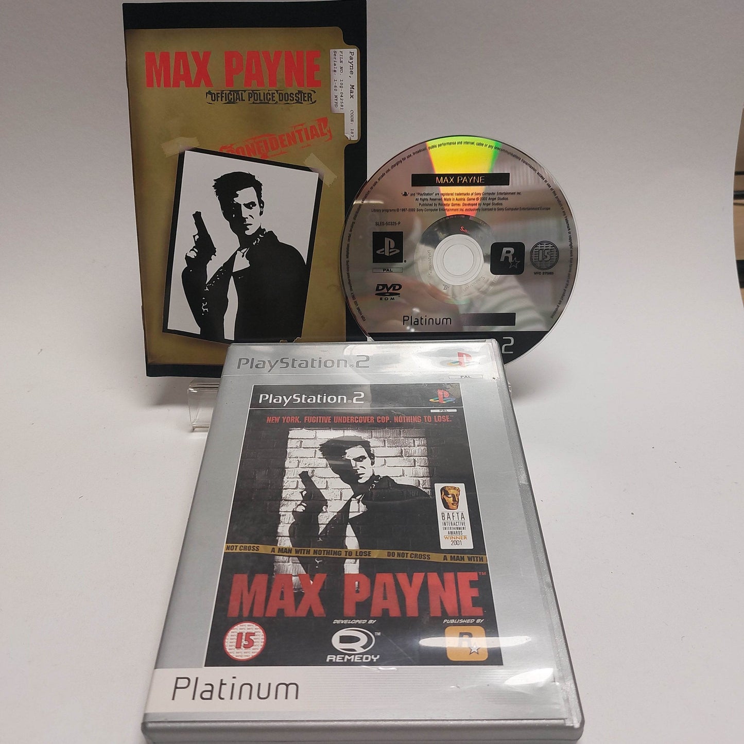 Max Payne Platinum Playstation 2 - Feniks Gameshop