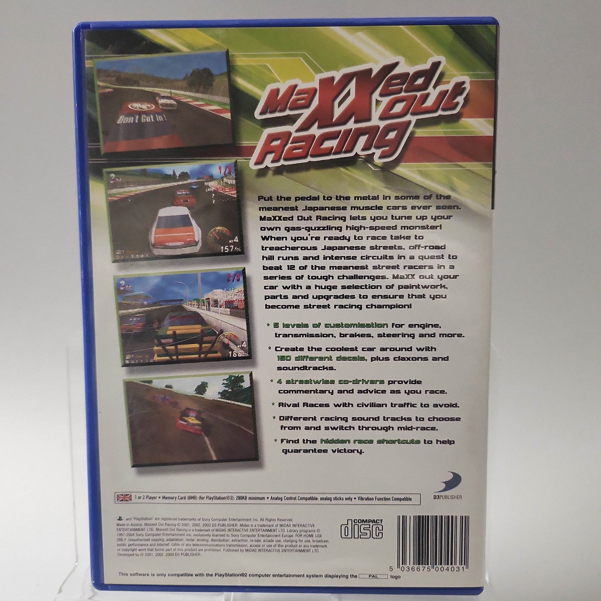 Maxxed Out Racing Playstation 2 - Feniks Gameshop