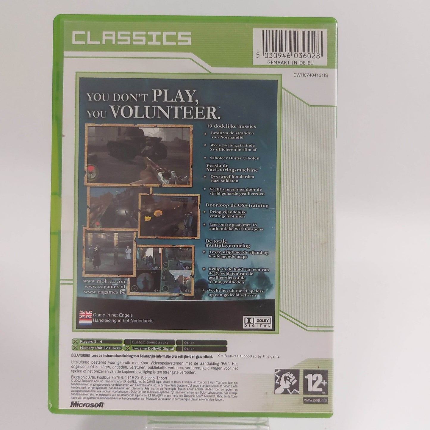 Medal of Honor Frontline Classics Xbox Original - Feniks Gameshop