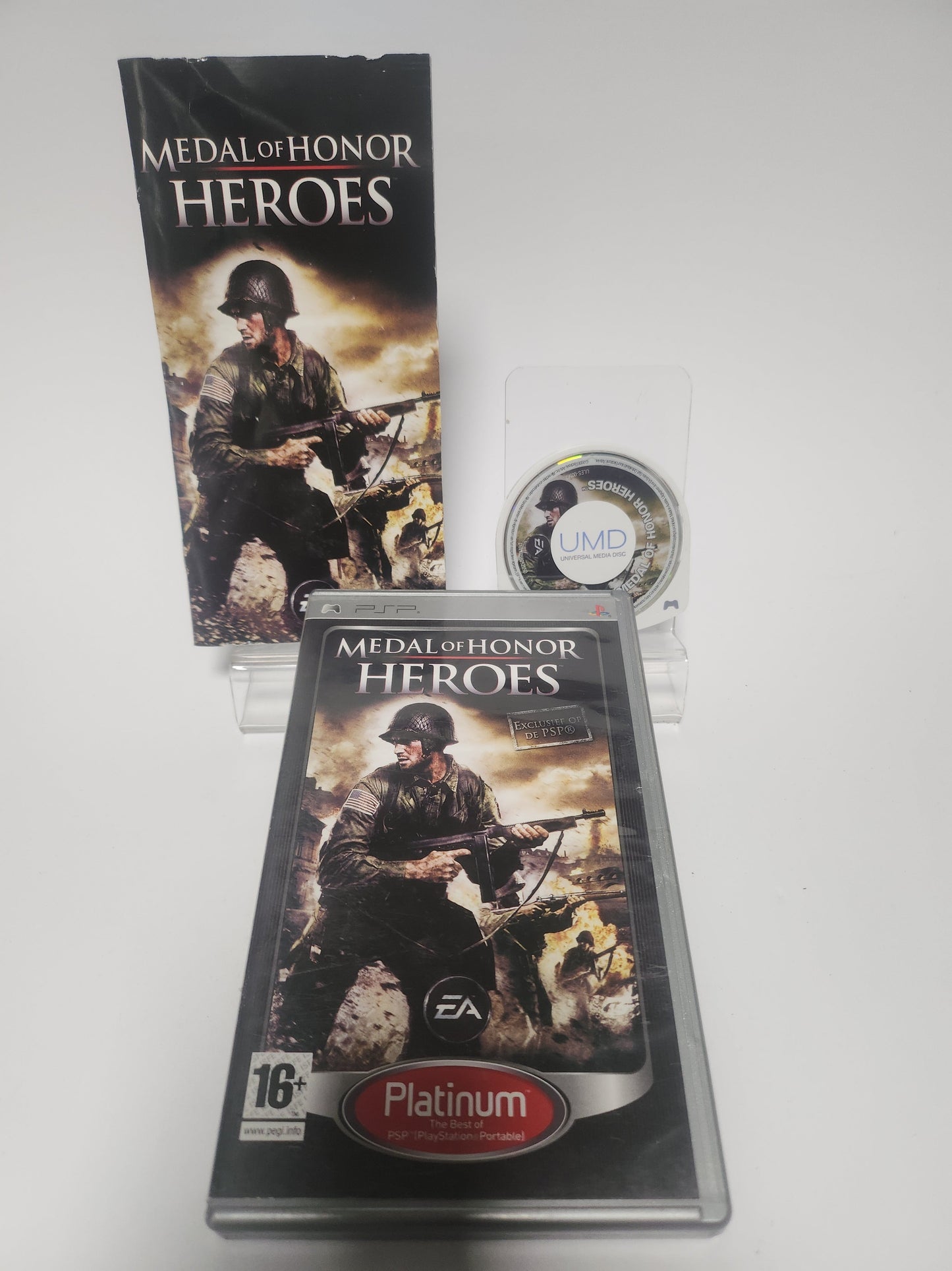 Medal of Honor Heroes Platinum Playstation Portable - Playstation Portable Games