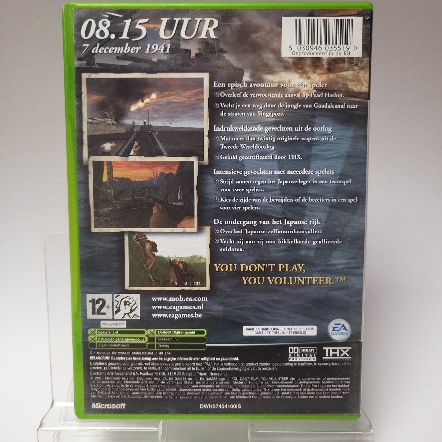 Medal Of Honor Rising Sun Xbox Original - Feniks Gameshop