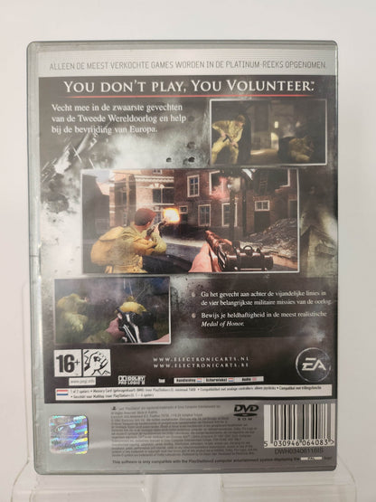Medal of Honor Vangaurd Platinum Playstation 2 - Feniks Gameshop