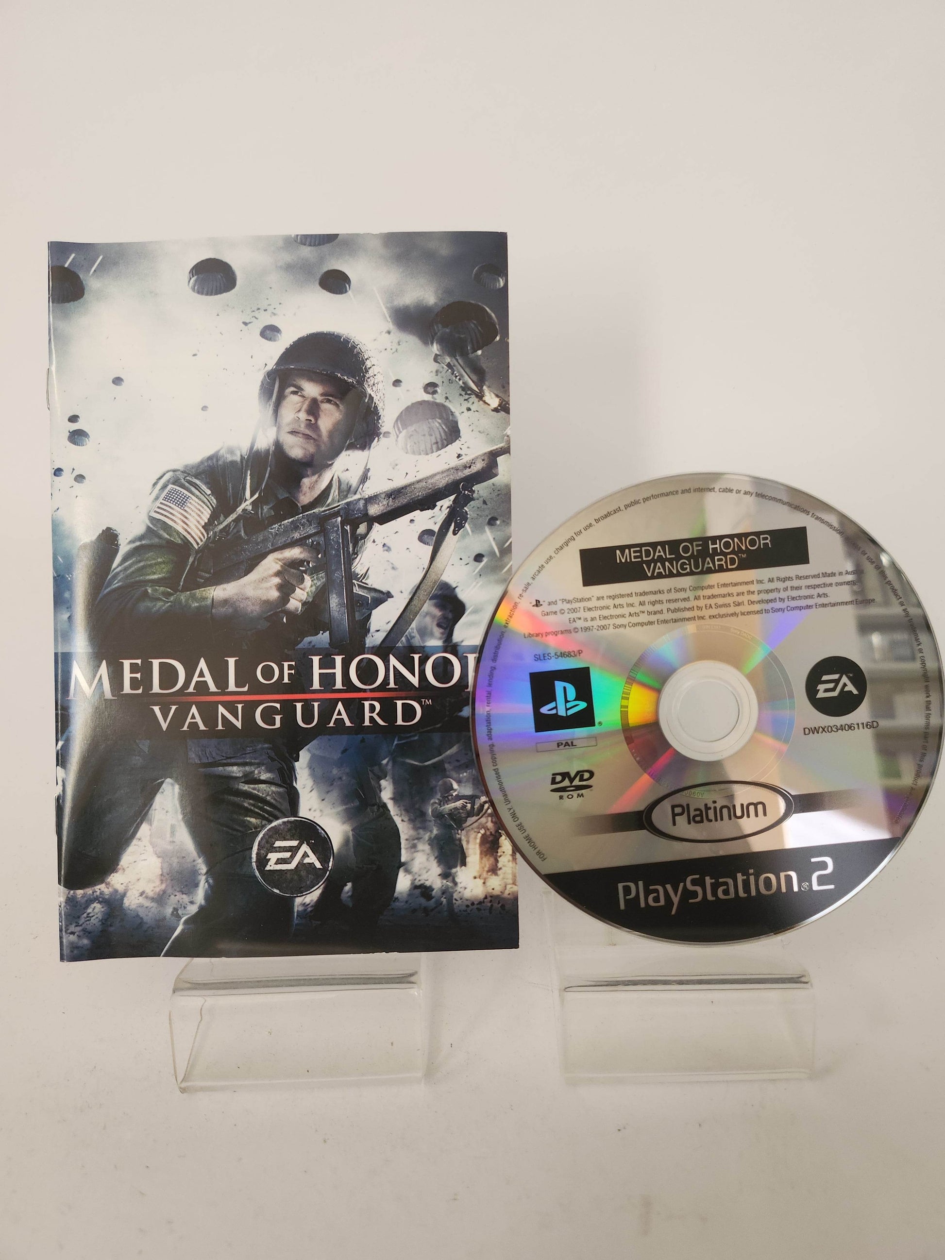 Medal of Honor Vangaurd Platinum Playstation 2 - Feniks Gameshop