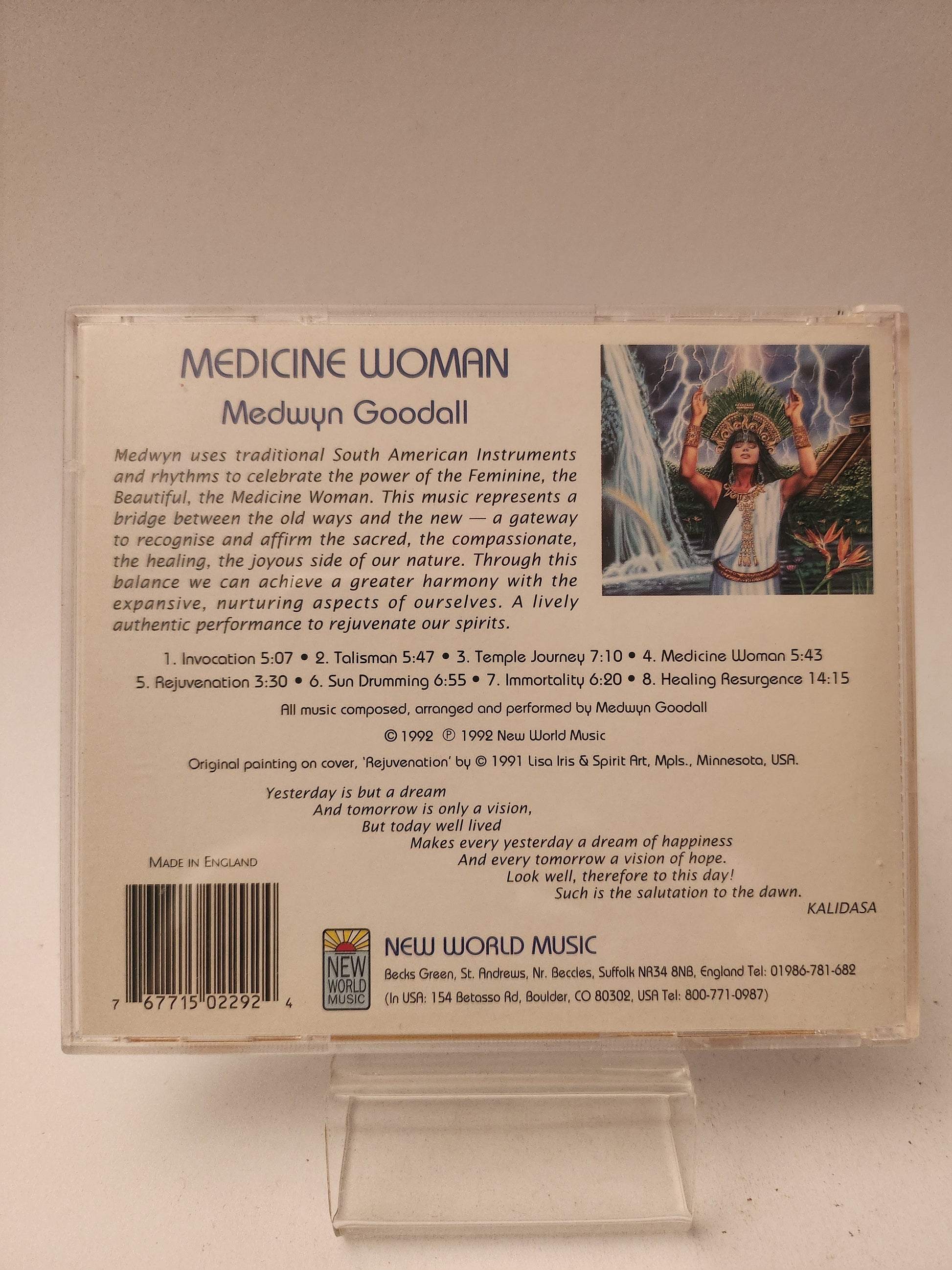 Medicine Woman: Medwijn Goodall CD - Cd