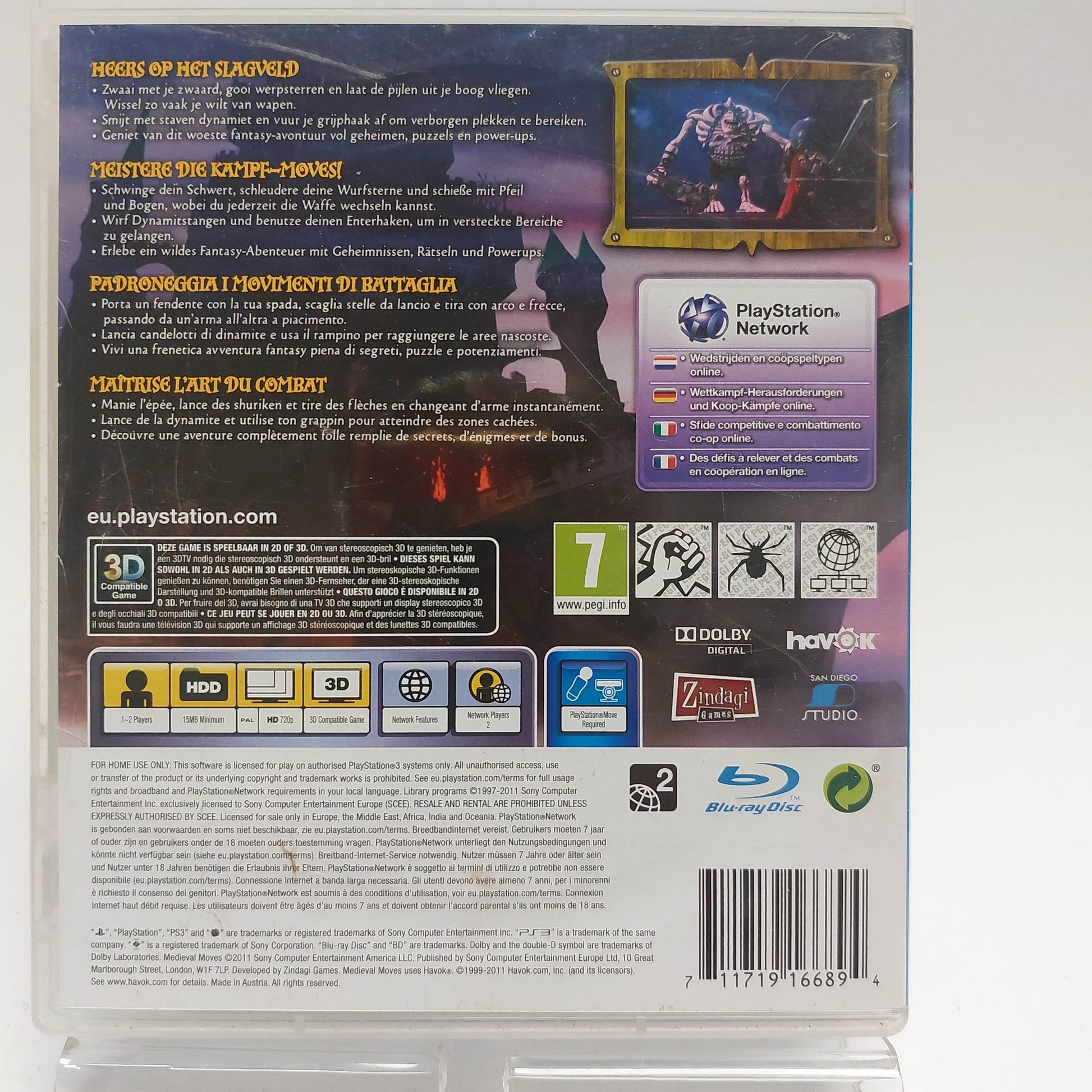 Medieval Moves Playstation 3 - Feniks Gameshop
