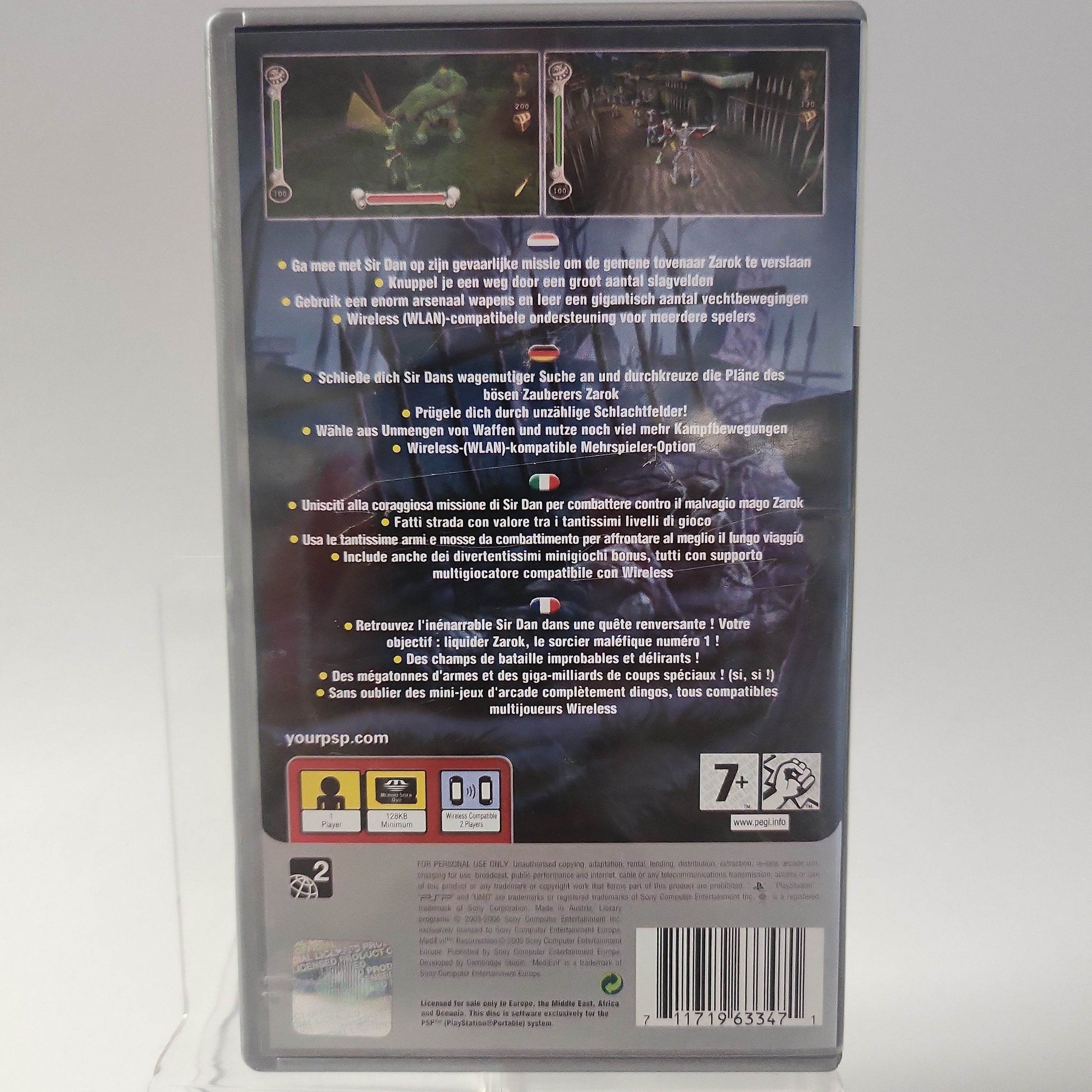 MediEvil Resurrection Platinum Edition Playstation Portable - Feniks Gameshop