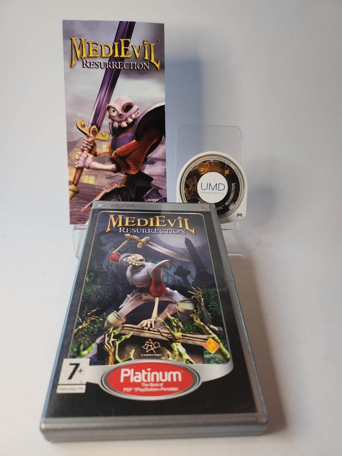 MediEvil Resurrection Platinum Edition Playstation Portable - Feniks Gameshop