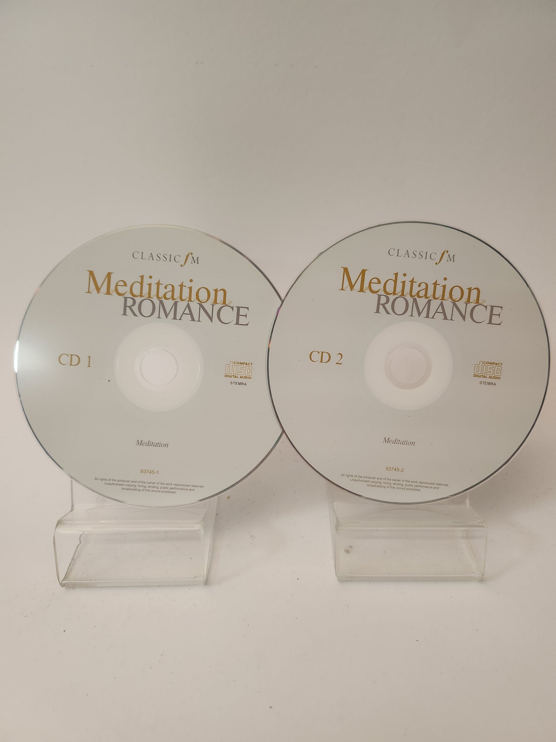 Meditation Romance Dubbel CD - Cd
