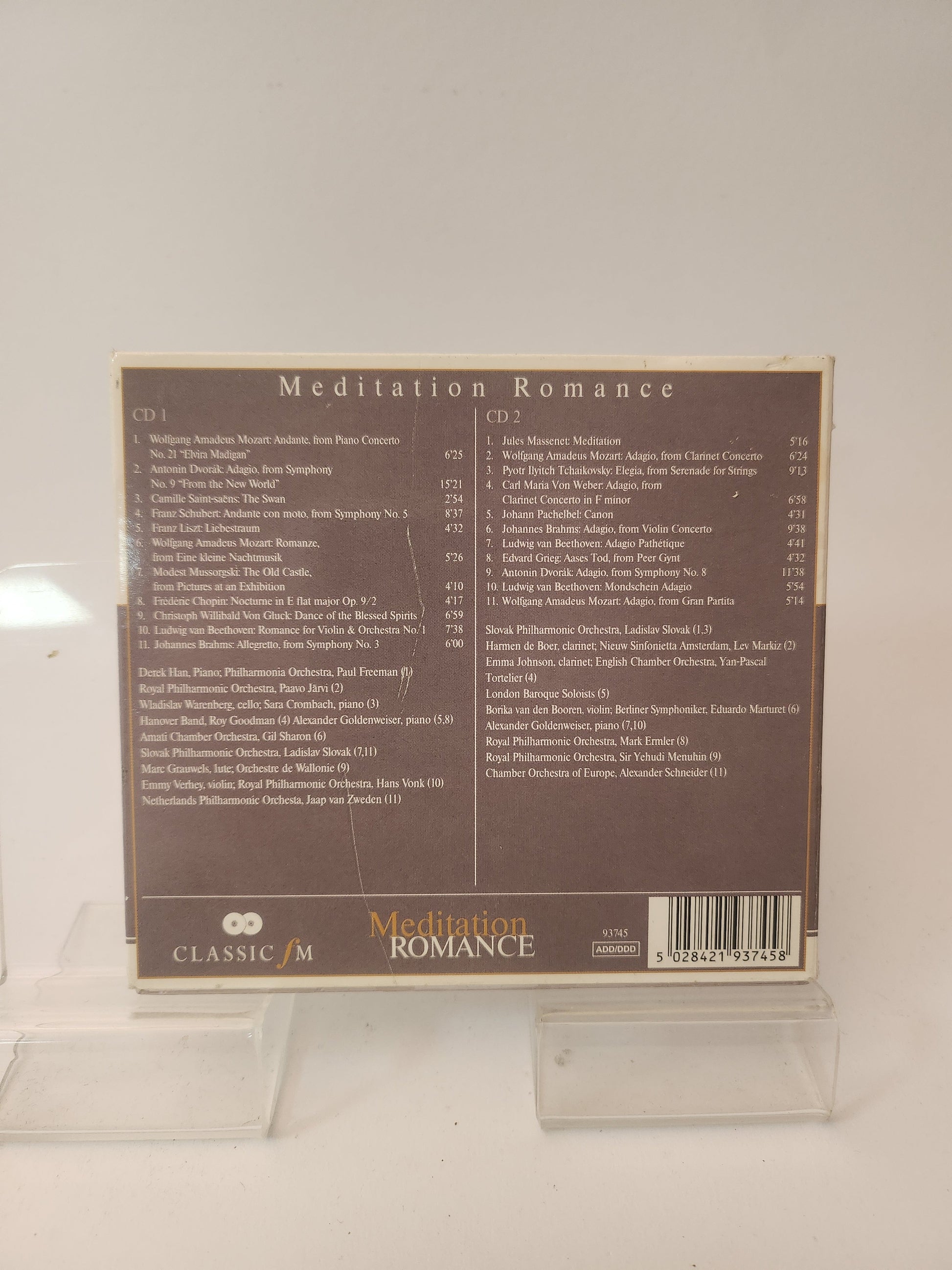 Meditation Romance Dubbel CD - Cd