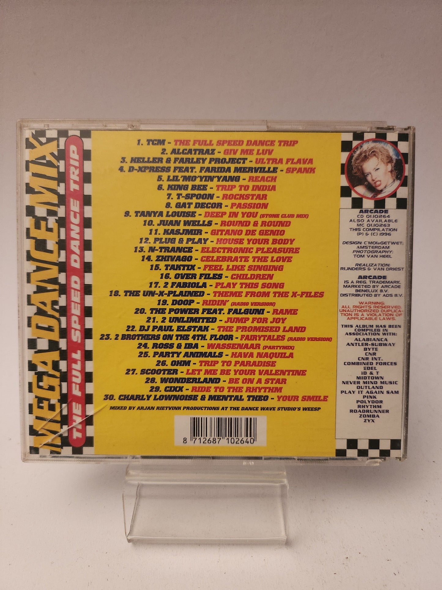 Mega Dance Mix ’96 Volume 1 CD - Cd