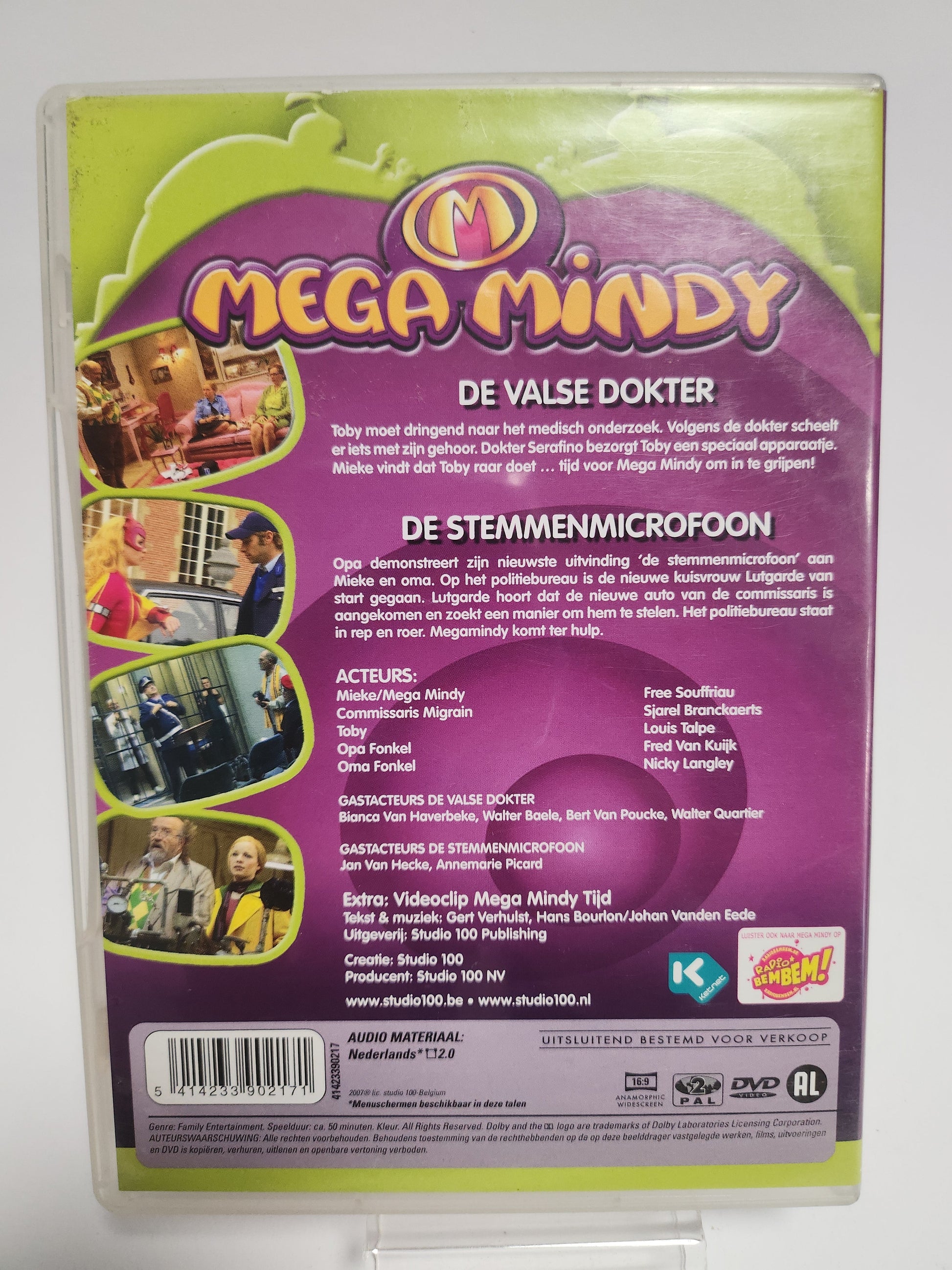 Mega Mindy: de Valse Dokter & de Stemmenmicrofoon Dvd Kids - Dvd kids