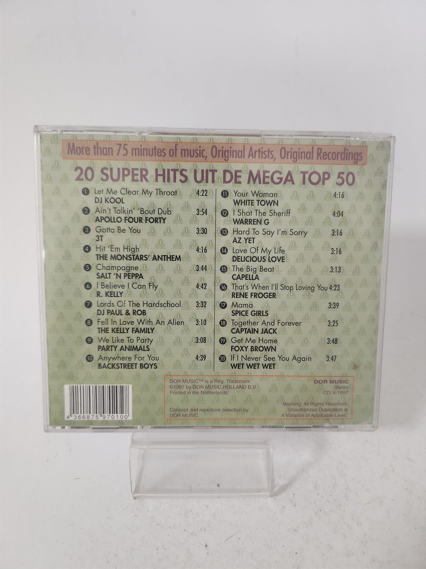 Mega Top 50 1997 Volume 4 CD - Cd