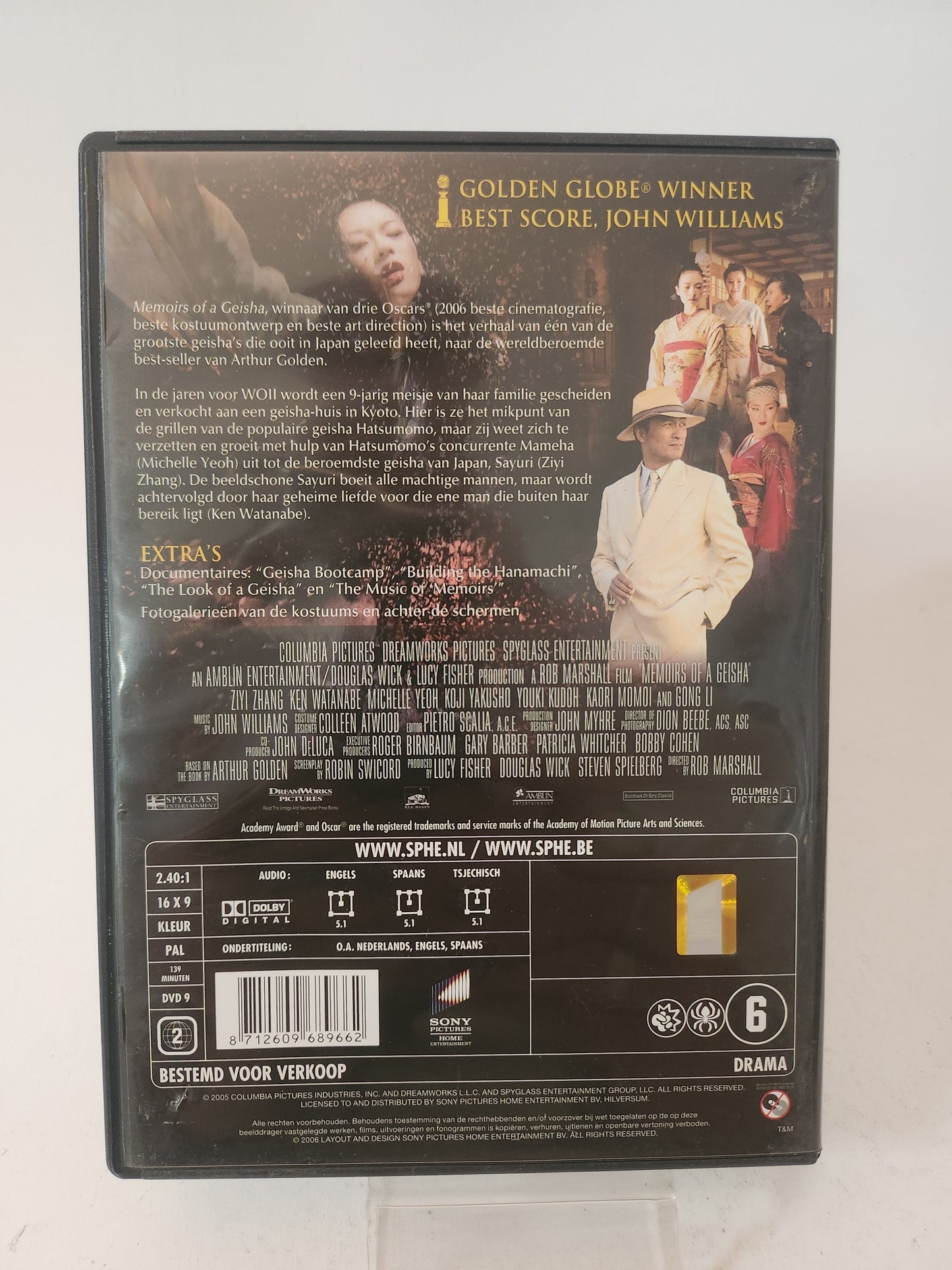 Memoirs of a Geisha Dvd - Dvd Volwassenen