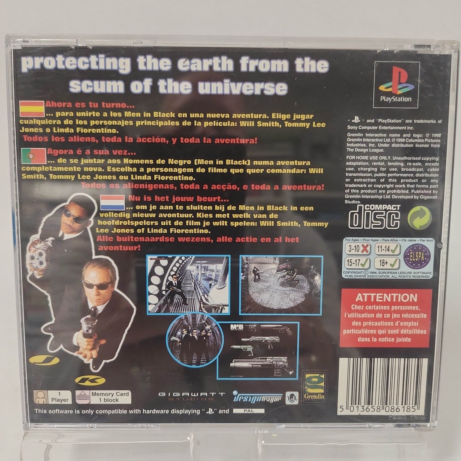 Men in Black Playstation 1 - Feniks Gameshop