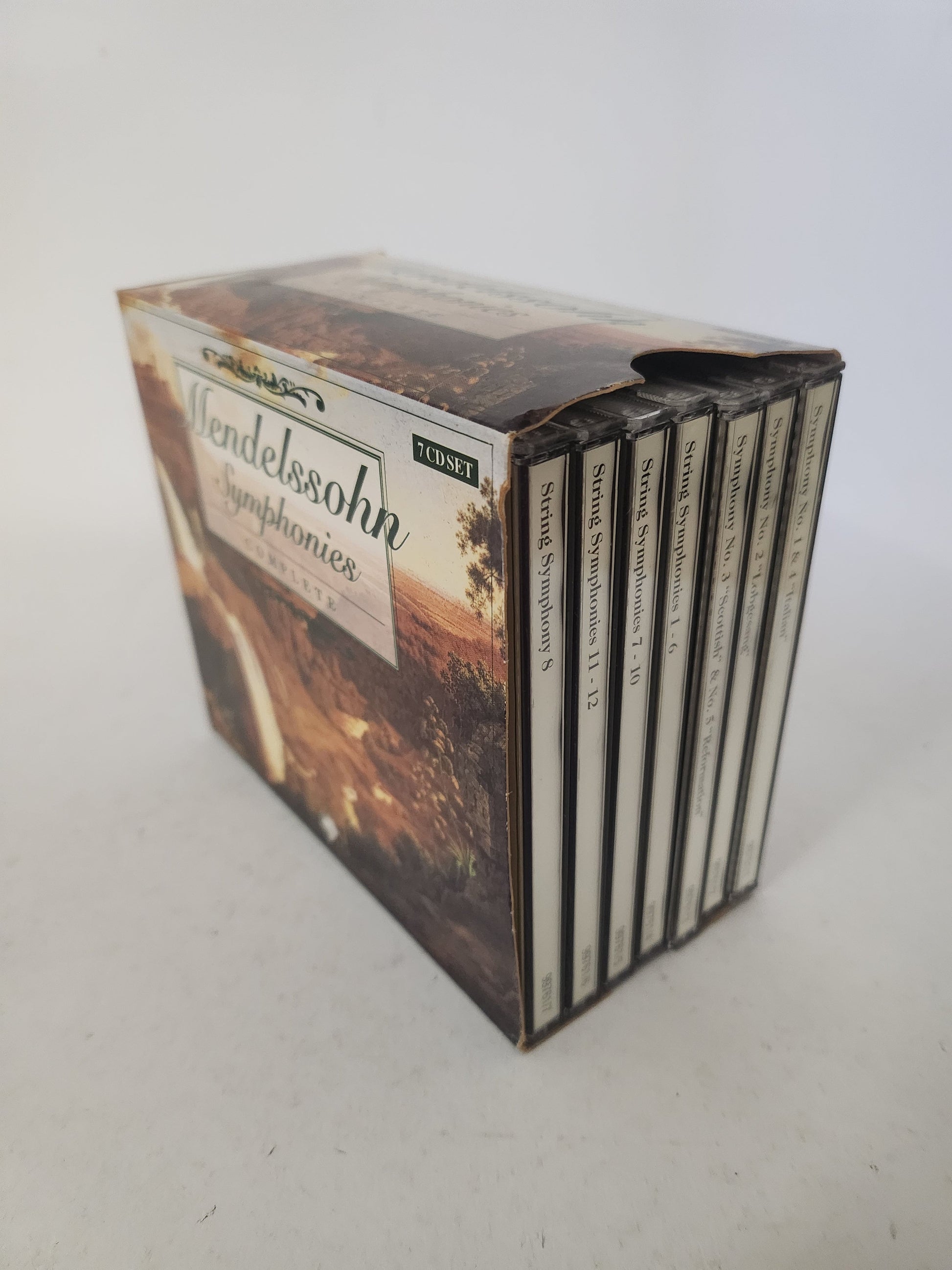 Mendelssohn Complete Symphonies CD Box - Cd