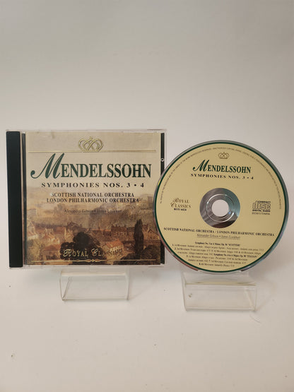 Mendelssohn: Symphonies No 3 & 4 CD - Cd