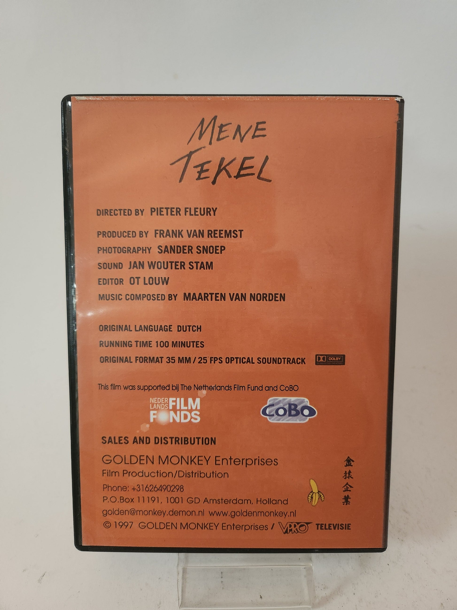 Mene Tekel Dvd - Dvd Volwassenen