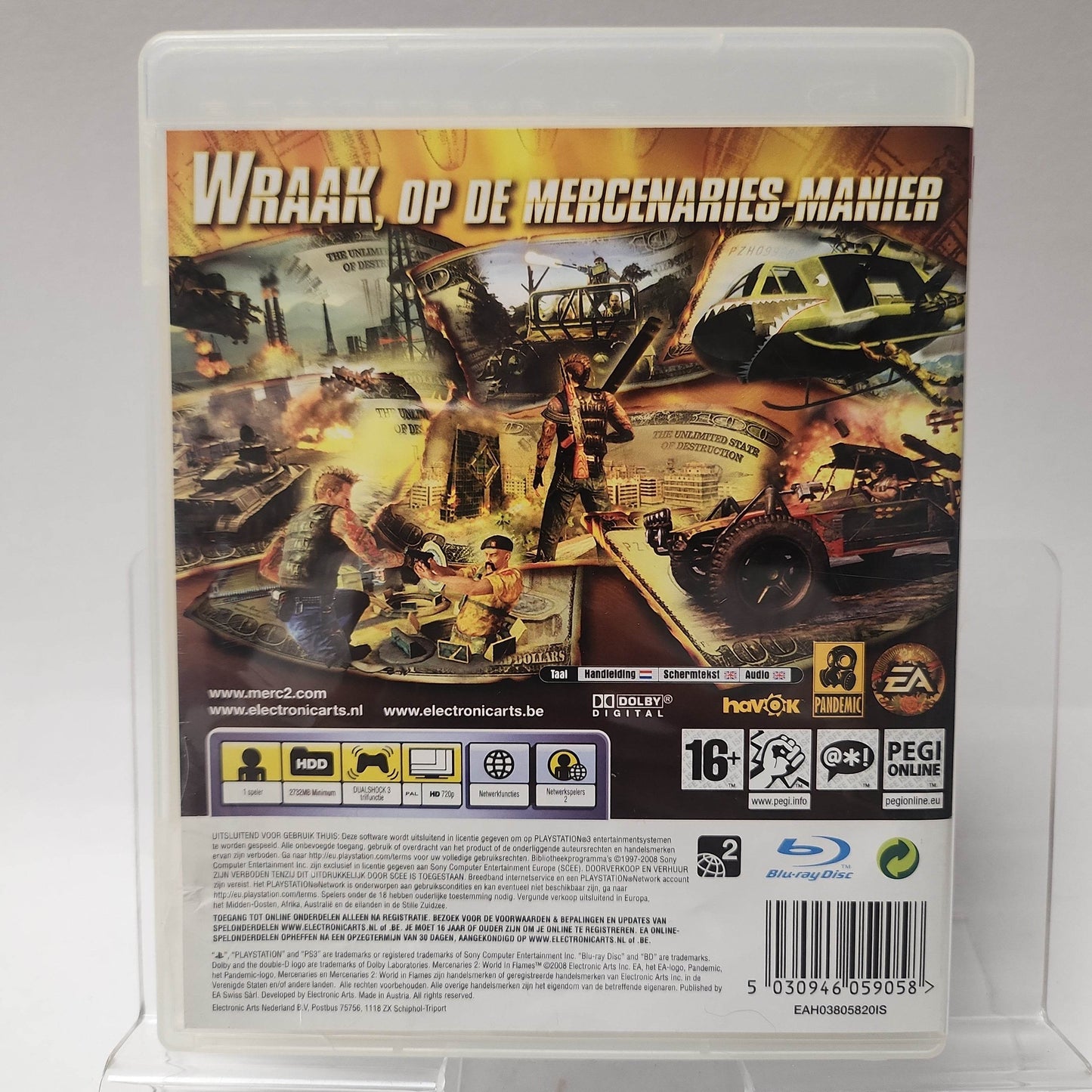 Mercenaries 2 World in Flames Playstation 3 - Feniks Gameshop