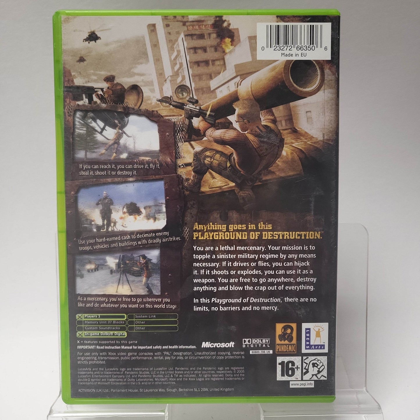 Mercenaries Playground of Destruction Xbox Original - Feniks Gameshop