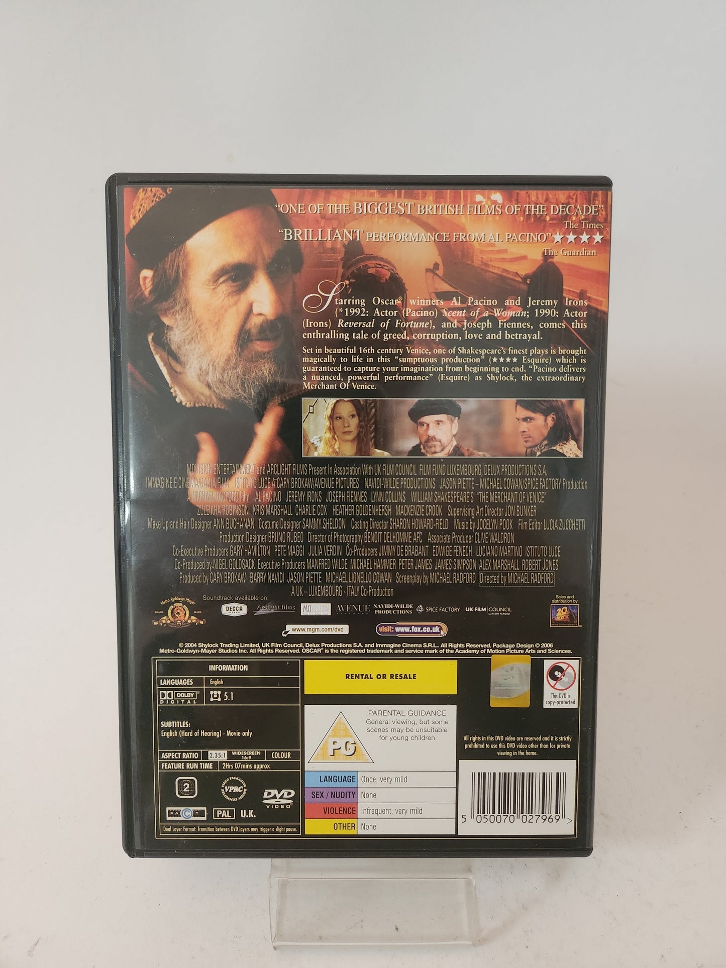 Merchant of Venice Dvd - Dvd Volwassenen