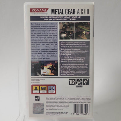 Metal Gear Acid Playstation Portable - Feniks Gameshop