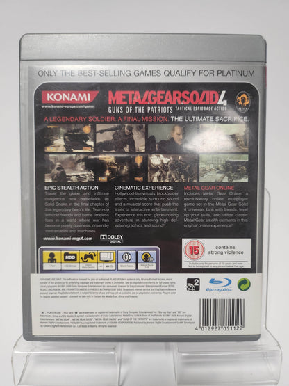 Metal Gear Solid 2 Guns of the Patriots Platinum Playstation 3 - Feniks Gameshop