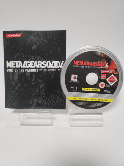 Metal Gear Solid 2 Guns of the Patriots Platinum Playstation 3 - Feniks Gameshop