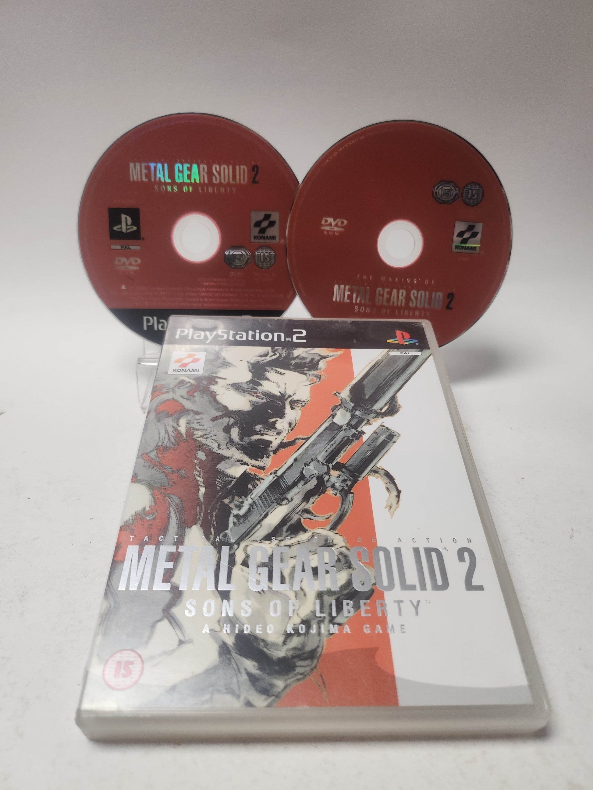 Metal Gear Solid 2 Sons of Liberty (No Book) PlayStation 2 - Feniks Gameshop