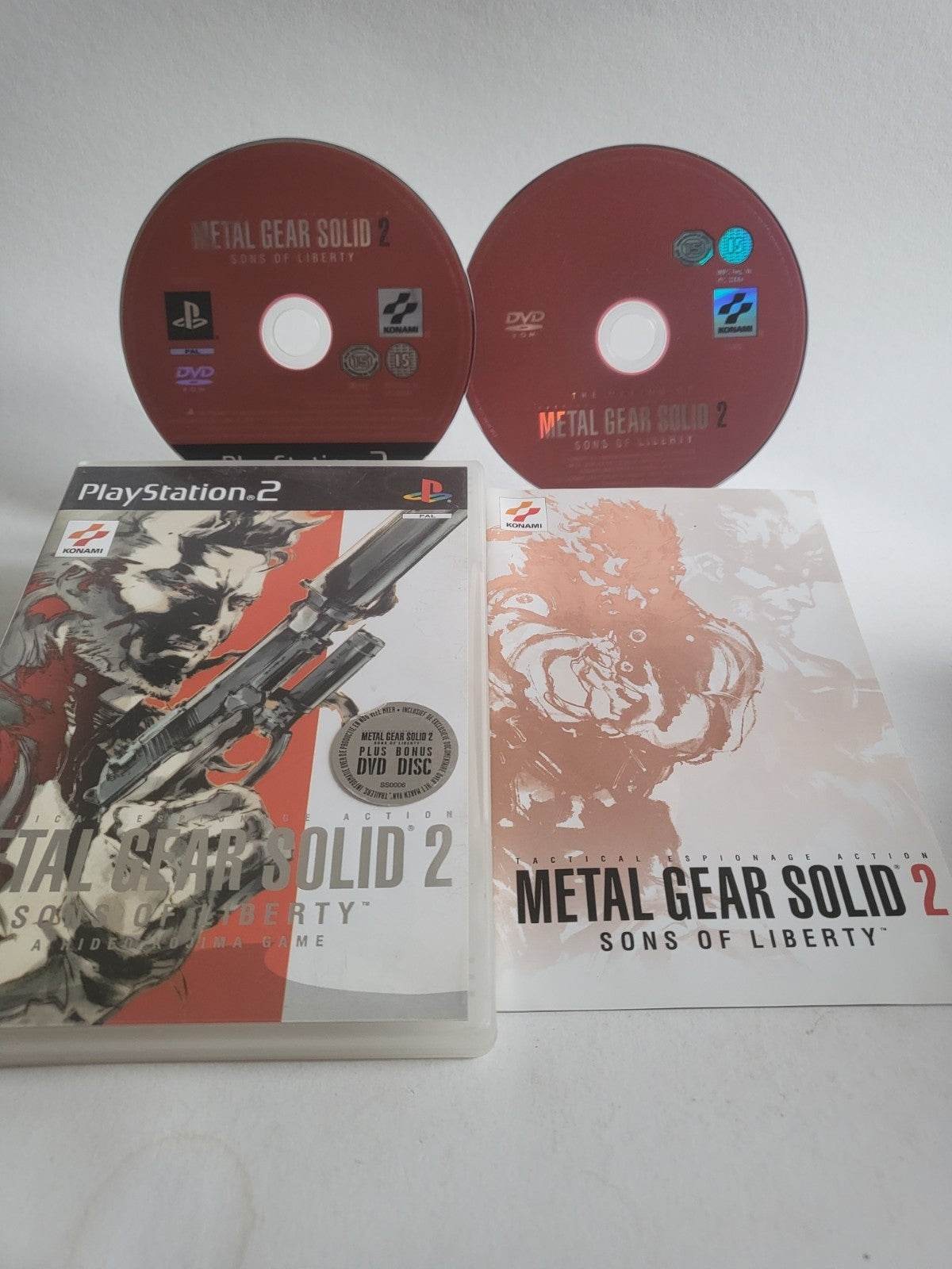Metal Gear Solid 2 Sons of Liberty Playstation 2 - Feniks Gameshop