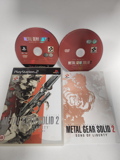 Metal Gear Solid 2 Sons of Liberty Playstation 2 - Playstation 2 Games
