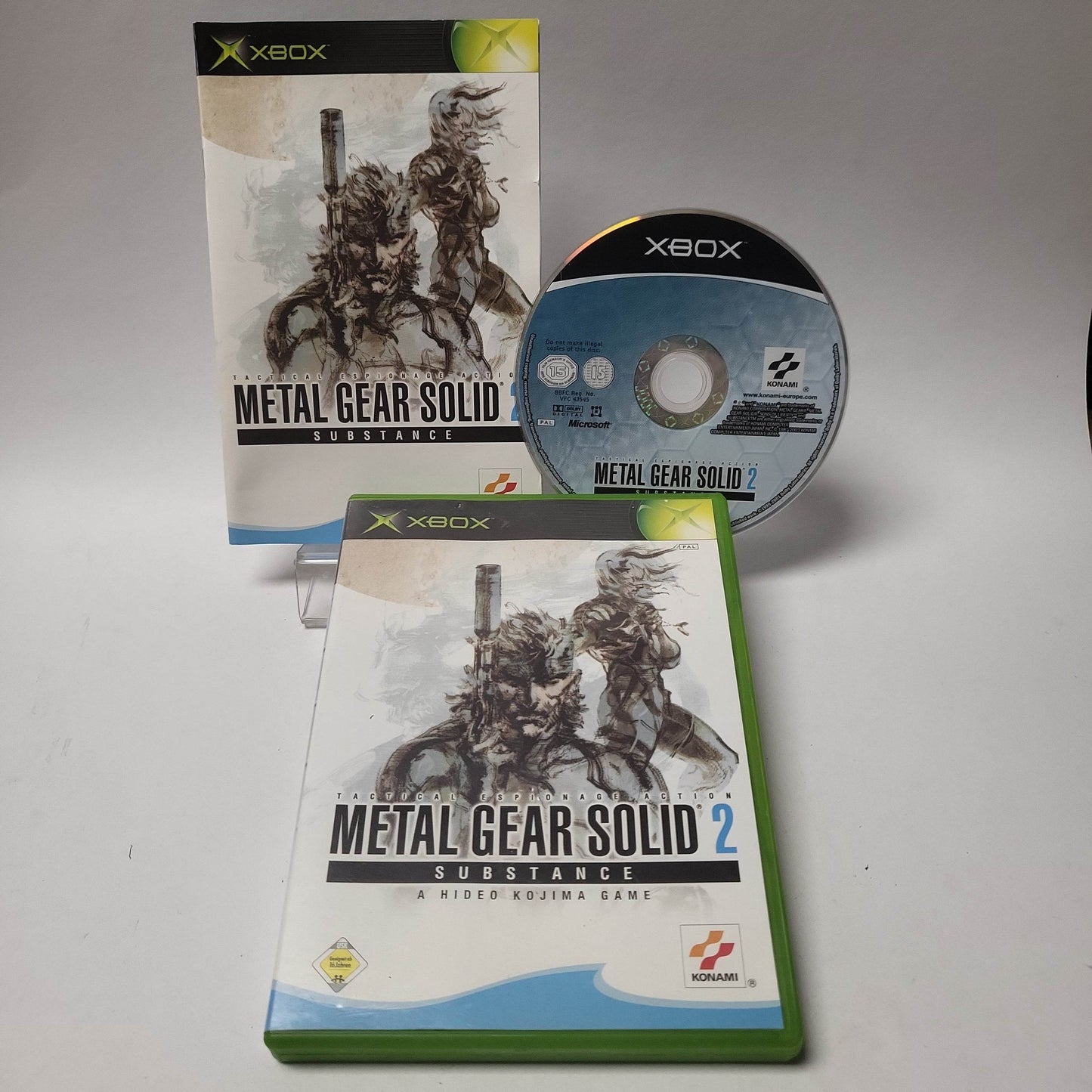 Metal Gear Solid 2 Substance Xbox Original - Feniks Gameshop