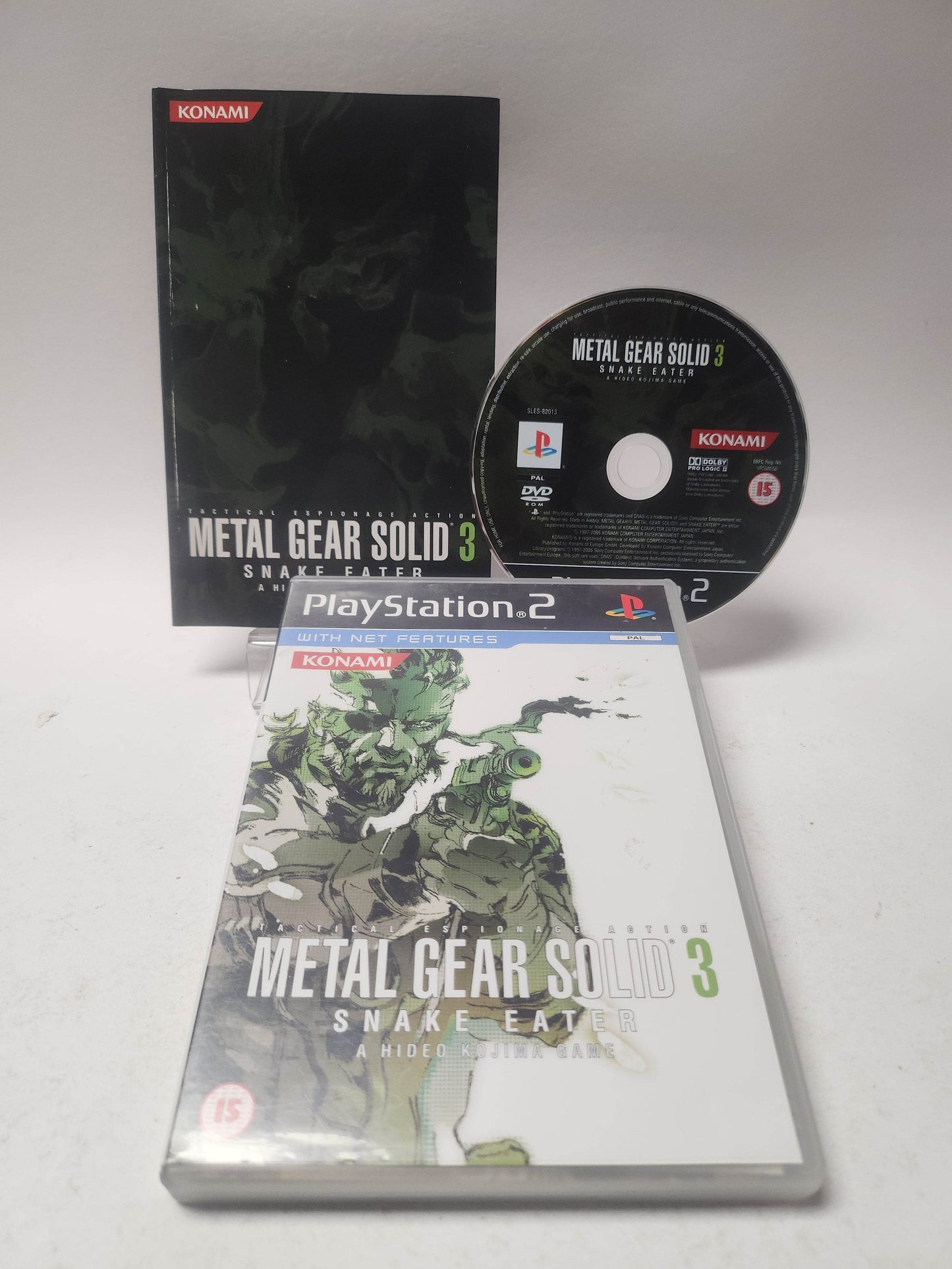 Metal Gear Solid 3 Snake Eater Playstation 2 - Feniks Gameshop