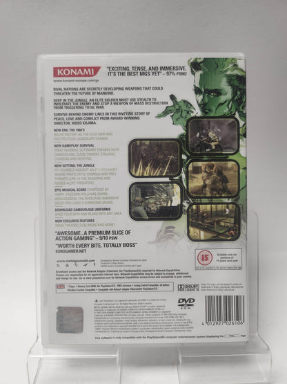 Metal Gear Solid 3 Snake Eater Playstation 2 - Feniks Gameshop