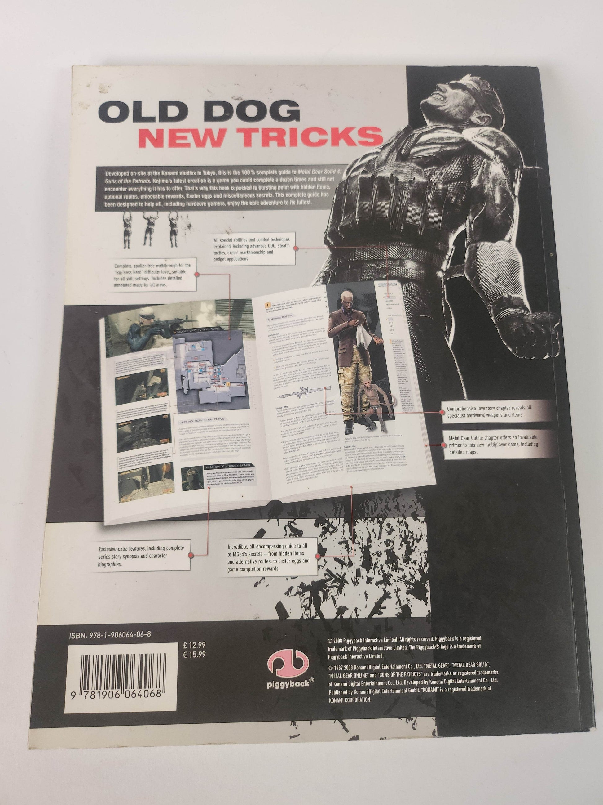 Metal Gear Solid 4 Guidebook - Feniks Gameshop