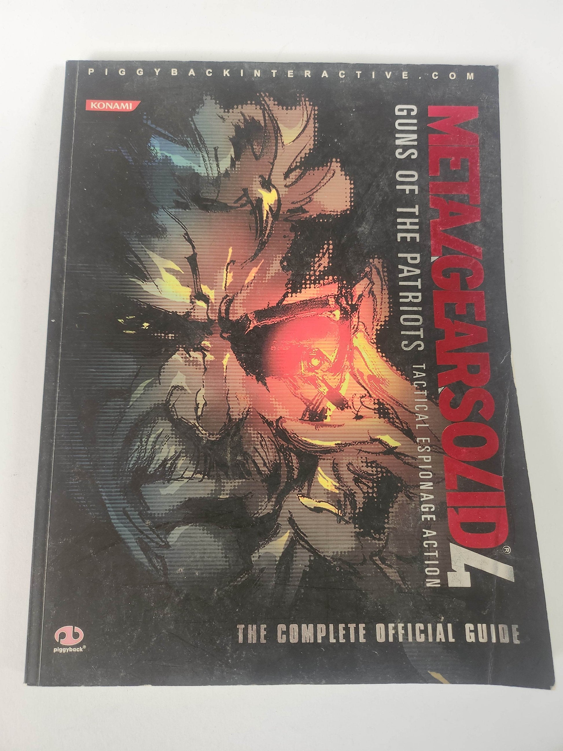 Metal Gear Solid 4 Guidebook - Feniks Gameshop