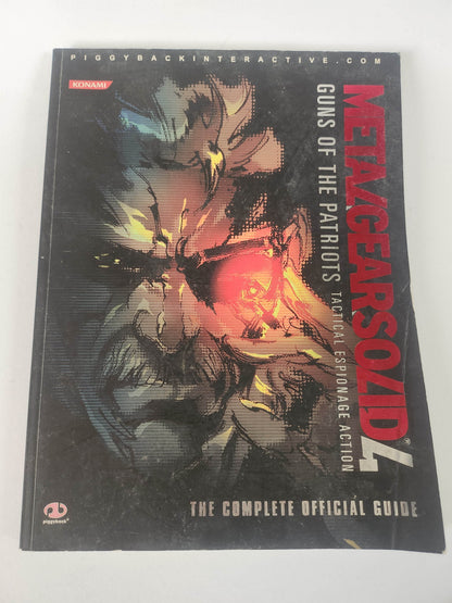 Metal Gear Solid 4 Guidebook - Feniks Gameshop