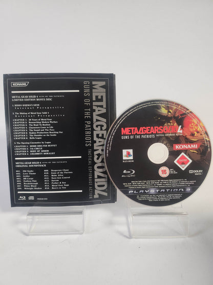 Metal Gear Solid 4 + Soundtrack Playstation 3 - Feniks Gameshop