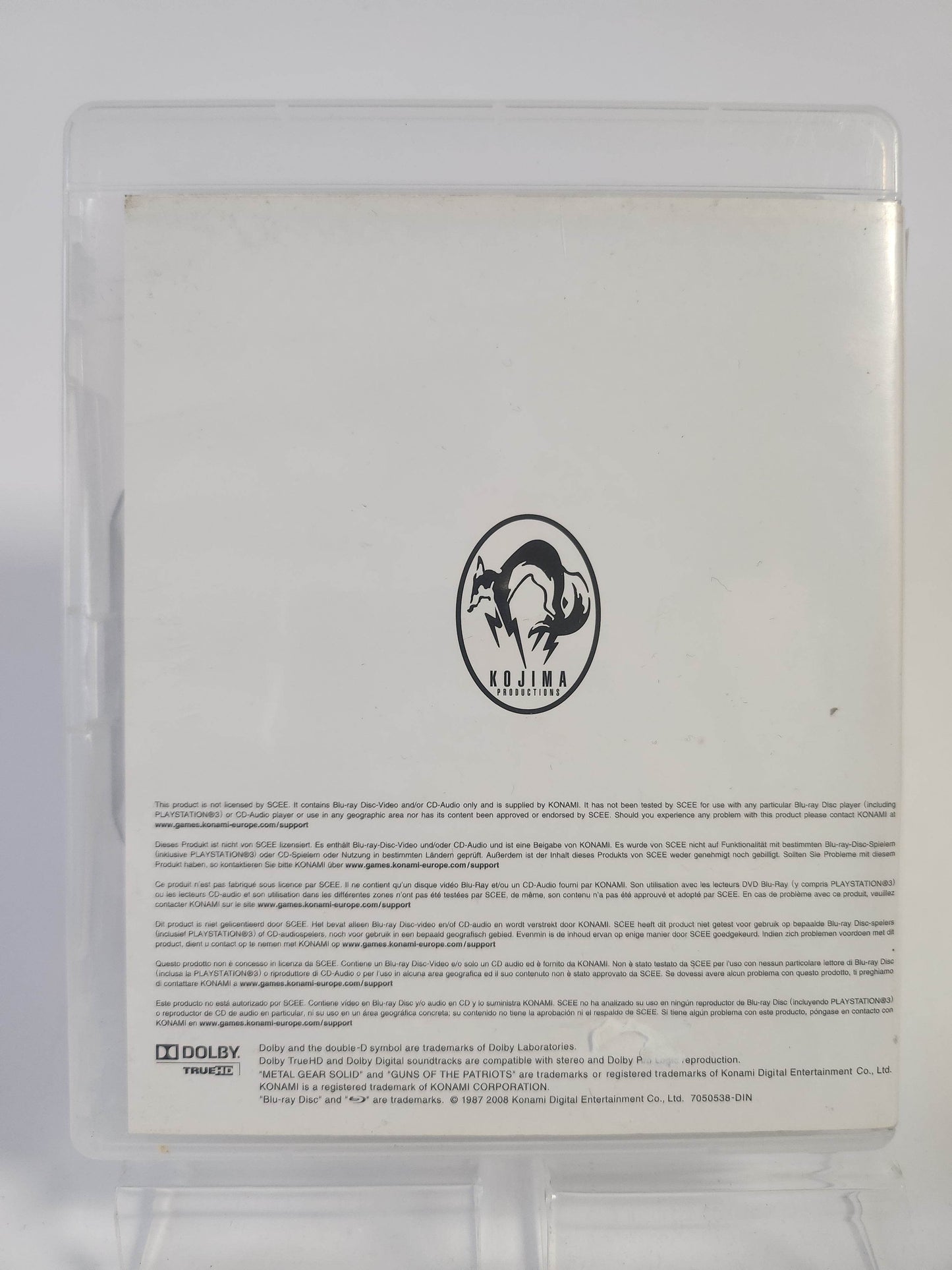 Metal Gear Solid 4 + Soundtrack Playstation 3 - Feniks Gameshop
