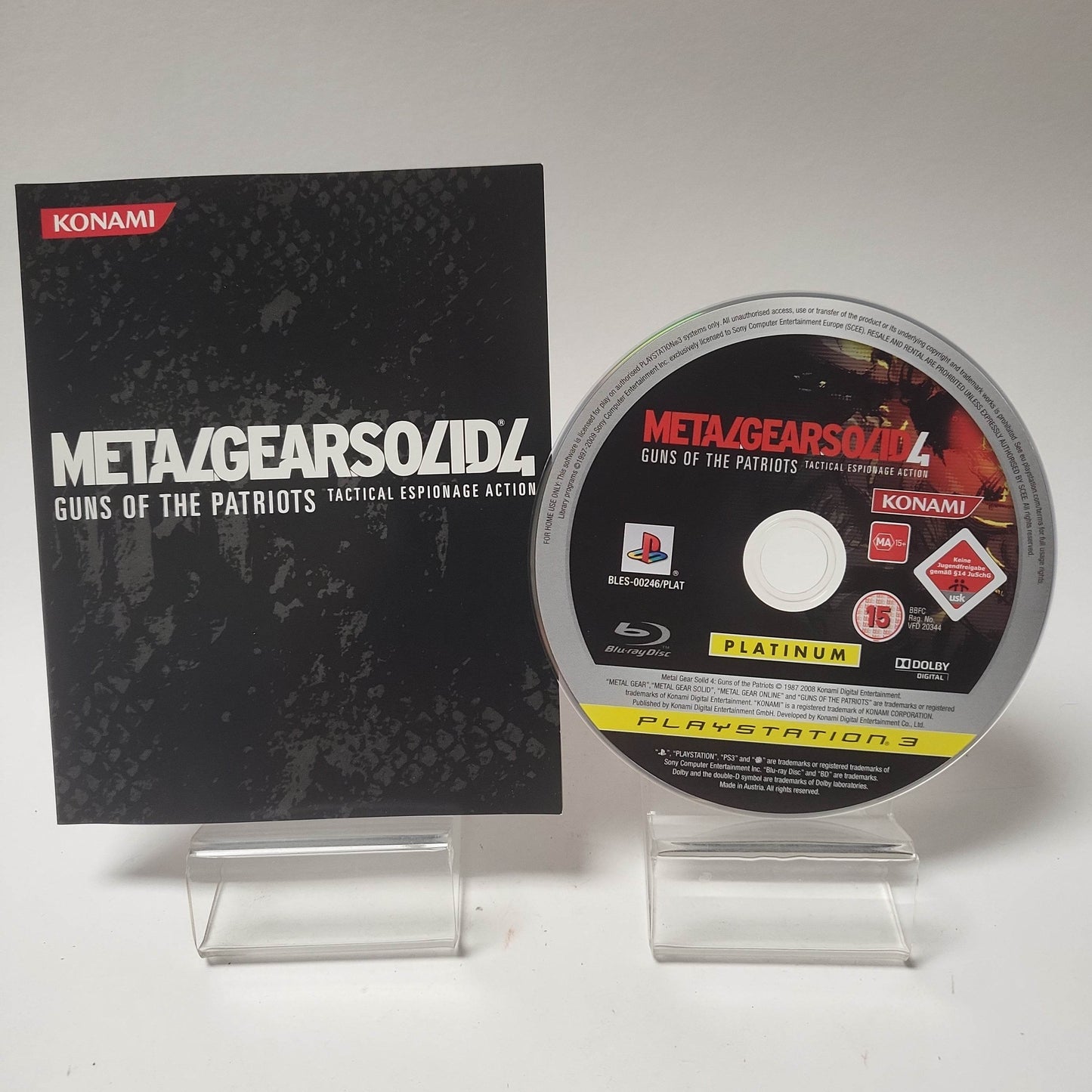 Metal Gear Solid Guns of Patriots Platinum PS3 - Feniks Gameshop